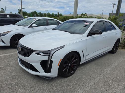 Summit White 2023 Cadillac CT4-V V-Series Blackwing