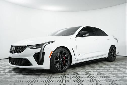 Summit White 2023 Cadillac CT4-V V-Series Blackwing