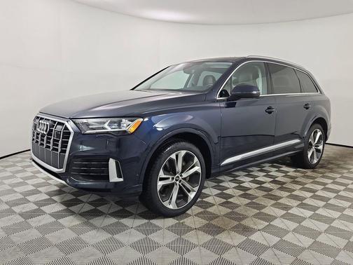 Blue Metallic 2023 Audi Q7 55 Premium Plus