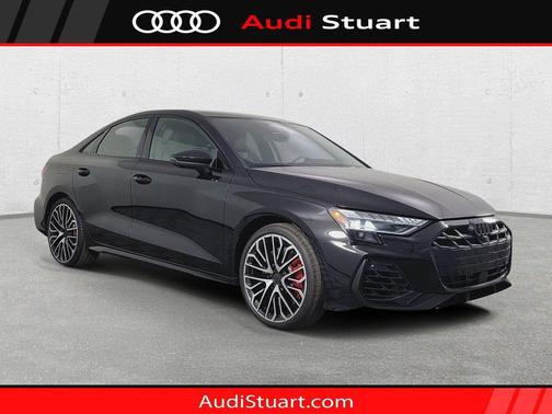 mythos black metallic 2026 Audi S3 TFSI quattro S tronic Sedan