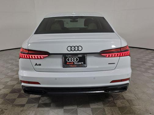 Glacier White Metallic 2022 Audi A6 55 Premium Plus