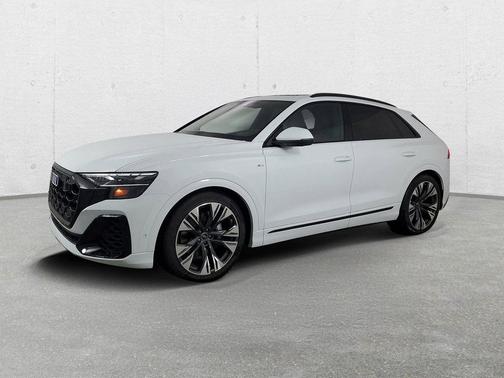 Glacier White Metallic 2026 Audi Q8 55 Premium Plus