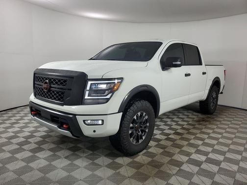 Glacier White 2024 Nissan Titan PRO-4X