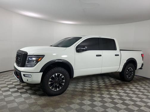 Glacier White 2024 Nissan Titan PRO-4X