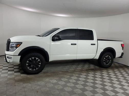Glacier White 2024 Nissan Titan PRO-4X