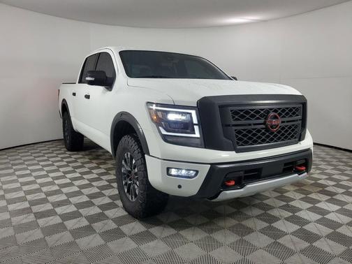 Glacier White 2024 Nissan Titan PRO-4X