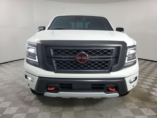 Glacier White 2024 Nissan Titan PRO-4X