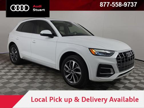Ibis White 2021 Audi Q5 45 Premium Plus
