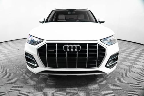 Ibis White 2021 Audi Q5 45 Premium Plus