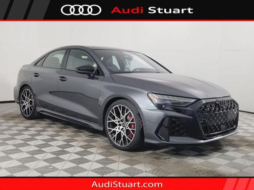 Daytona Gray Pearl Effect 2026 Audi RS 3 TFSI quattro S tronic Sedan