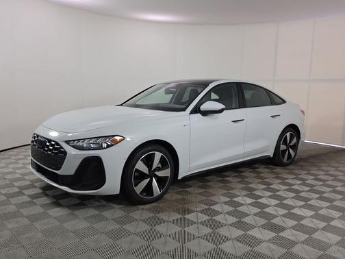 Glacier White Metallic 2026 Audi A5 Premium Plus TFSI quattro S tronic