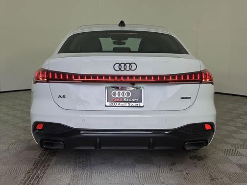 Glacier White Metallic 2026 Audi A5 Premium Plus TFSI quattro S tronic