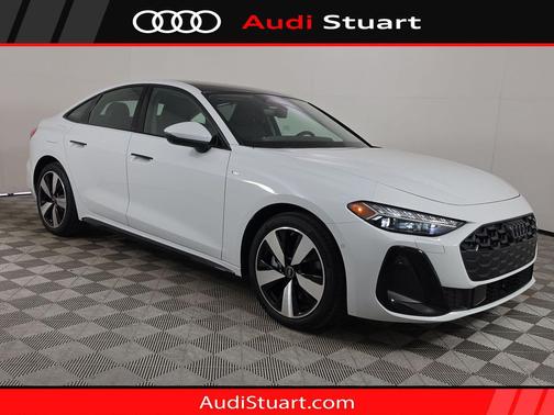 Glacier White Metallic 2026 Audi A5 Premium Plus TFSI quattro S tronic