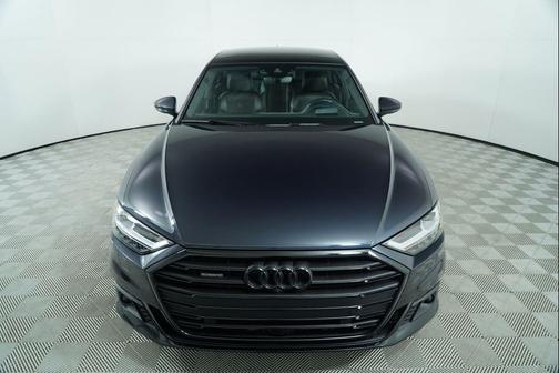 Moonlight Blue Metallic 2021 Audi A8 L 60