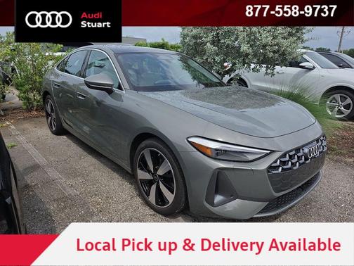 Gray Metallic 2025 Audi A5 Premium TFSI quattro S tronic