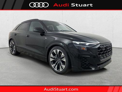 Mythos Black Metallic 2026 Audi Q8 55 Premium Plus