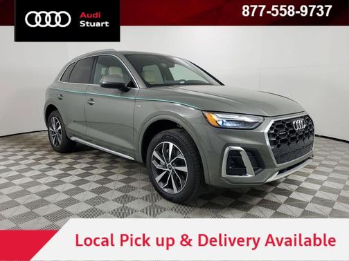 Chronos Gray Metallic 2023 Audi Q5 45 S line Premium Plus SUV