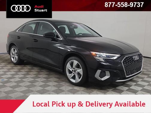 Brilliant Black 2023 Audi A3 Premium