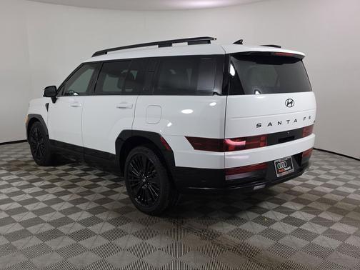 Serenity White 2025 Hyundai SANTA FE HEV Calligraphy
