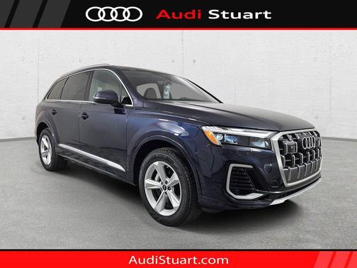 Waitomo Blue Metallic 2026 Audi Q7 55 Premium