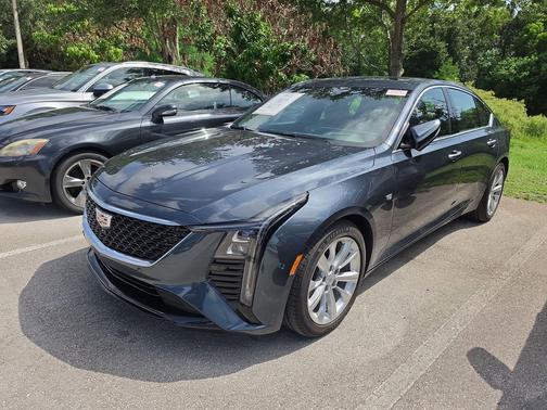 Deep Space Metallic 2025 Cadillac CT5 Premium Luxury