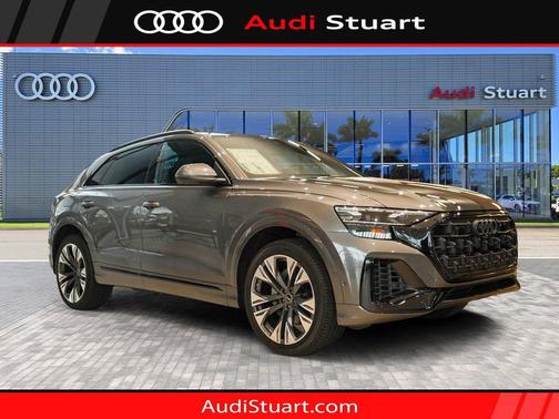 Samurai Gray Metallic 2025 Audi Q8 55 Premium Plus SUV