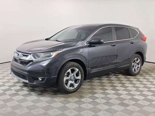 Gray 2017 Honda CR-V EX-L