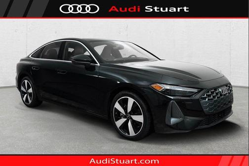 Mythos Black Metallic 2025 Audi A5 Premium Plus TFSI quattro S tronic Hatchback