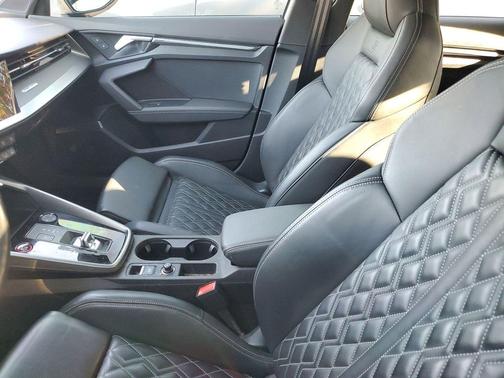 Glacier White Metallic 2024 Audi S3 Premium Plus TFSI quattro S tronic