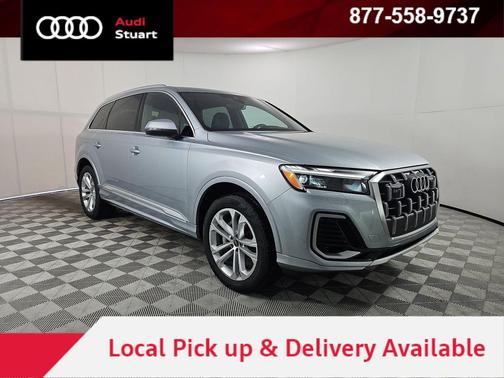 Satellite Silver Metallic 2025 Audi Q7 55 Premium