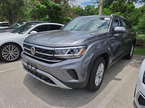 Platinum Gray Metallic 2021 Volkswagen Atlas Cross Sport 2.0T S