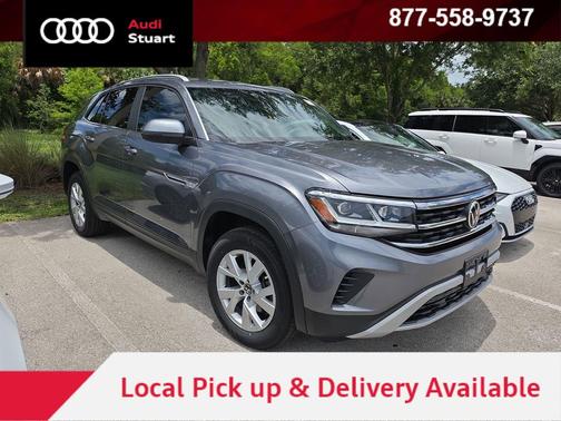 Platinum Gray Metallic 2021 Volkswagen Atlas Cross Sport 2.0T S