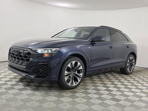 Blue Metallic 2025 Audi Q8 55 Premium Plus