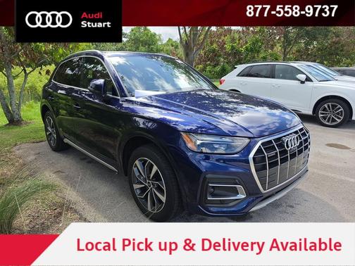 Navarra Blue Metallic 2021 Audi Q5 45 Premium Plus