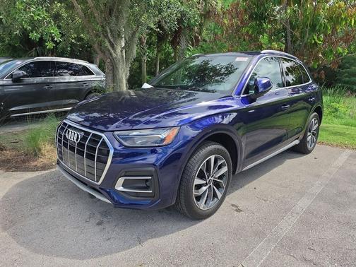Navarra Blue Metallic 2021 Audi Q5 45 Premium Plus