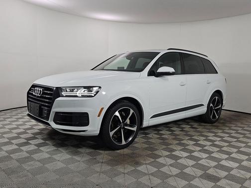 Glacier White Metallic 2019 Audi Q7 55 Premium Plus