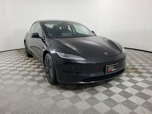 Solid Black 2024 Tesla Model 3 Long Range