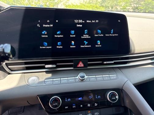 Intense Blue 2024 Hyundai ELANTRA SEL