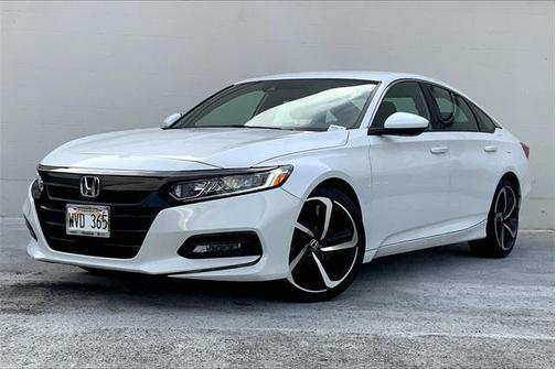 Platinum White Pearl 2018 Honda Accord Sport