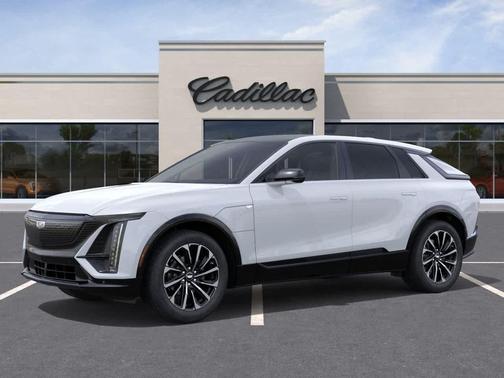 Vibrant White Tricoat 2026 Cadillac LYRIQ Sport