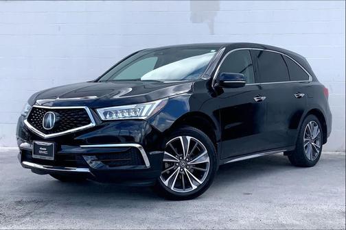 Majestic Black Pearl 2019 Acura MDX 3.5L w/Technology Package