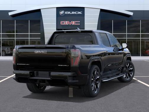 Onyx Black 2025 GMC Sierra EV Max Range Denali