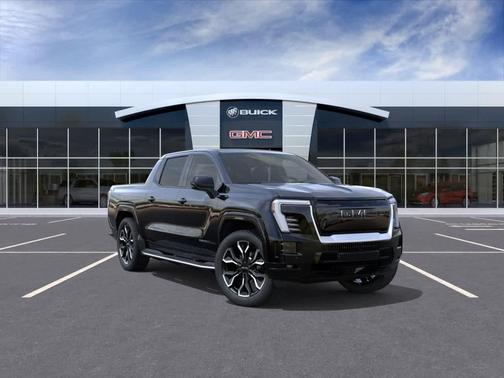 Onyx Black 2025 GMC Sierra EV Max Range Denali