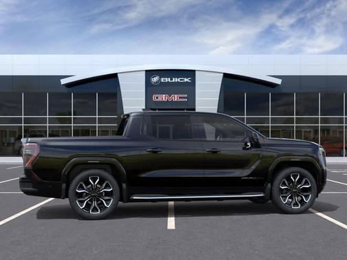 Onyx Black 2025 GMC Sierra EV Max Range Denali