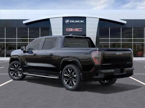 Onyx Black 2025 GMC Sierra EV Max Range Denali