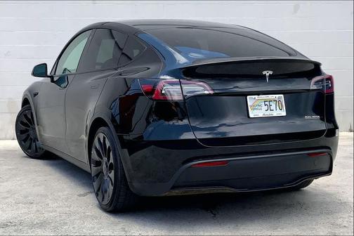 Solid Black 2023 Tesla Model Y Performance Dual Motor All-Wheel Drive