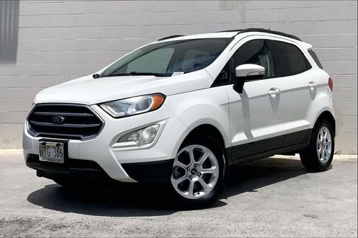 DIAMOND WHITE 2019 Ford EcoSport SE