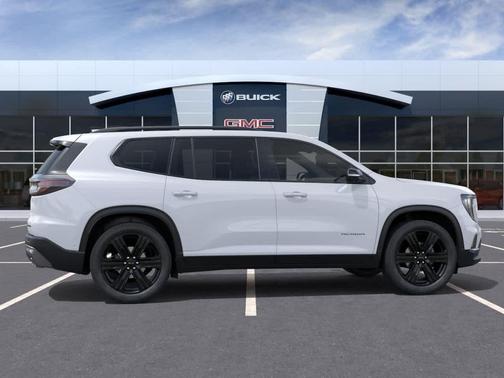 Glacier White Tricoat 2026 GMC Acadia Elevation FWD