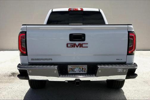 Summit White 2018 GMC Sierra 1500 SLT