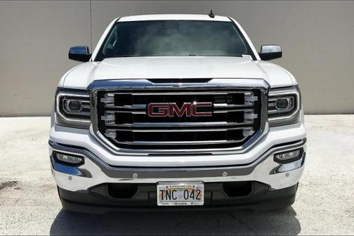 Summit White 2018 GMC Sierra 1500 SLT